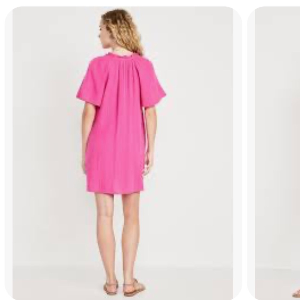 GAP Pink Midi Dress - Picture 2 of 9